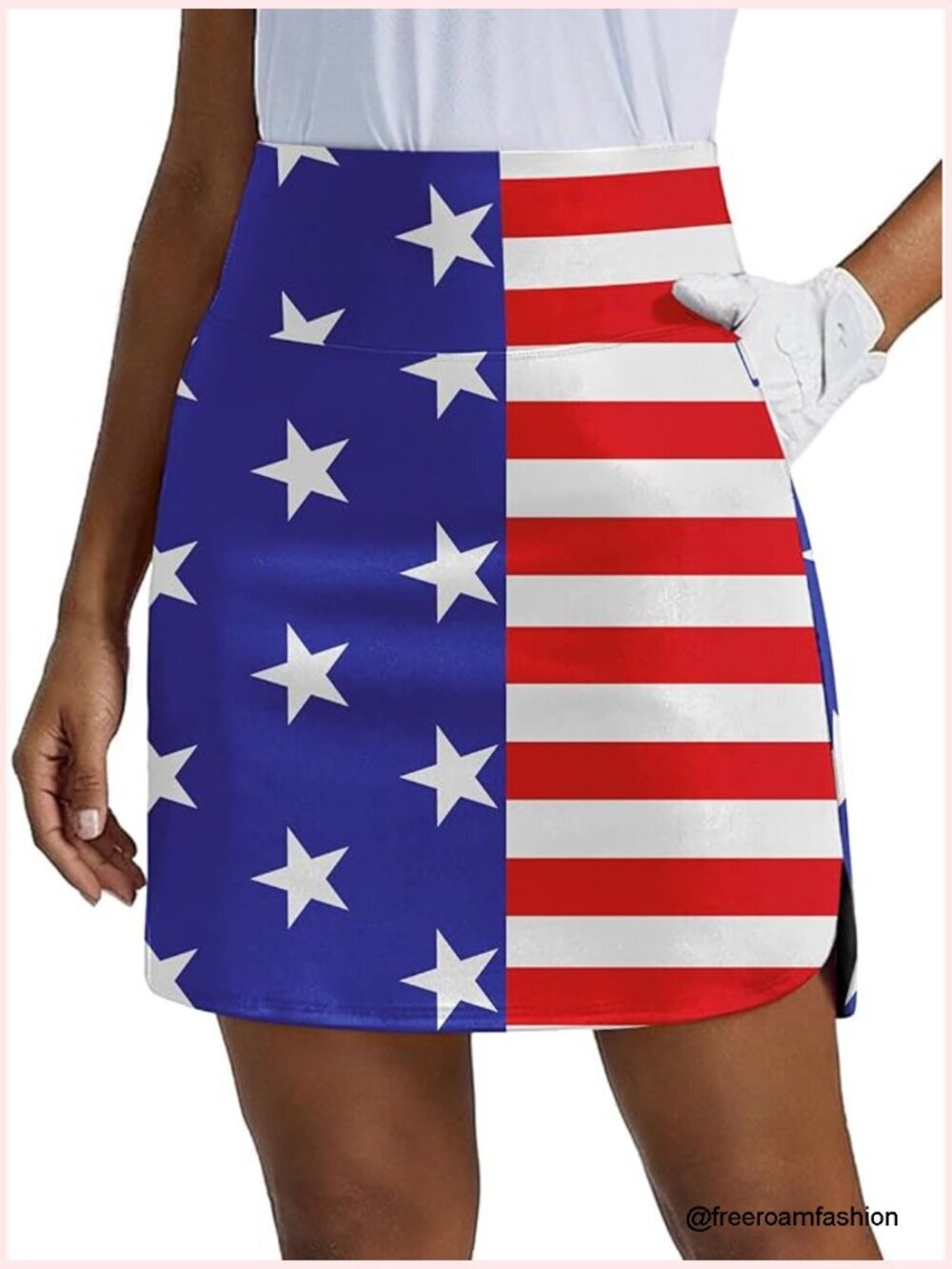 18" Skort for Women - Athletic Golf Skirt with 3 Pockets, High Waist, UPF 50+